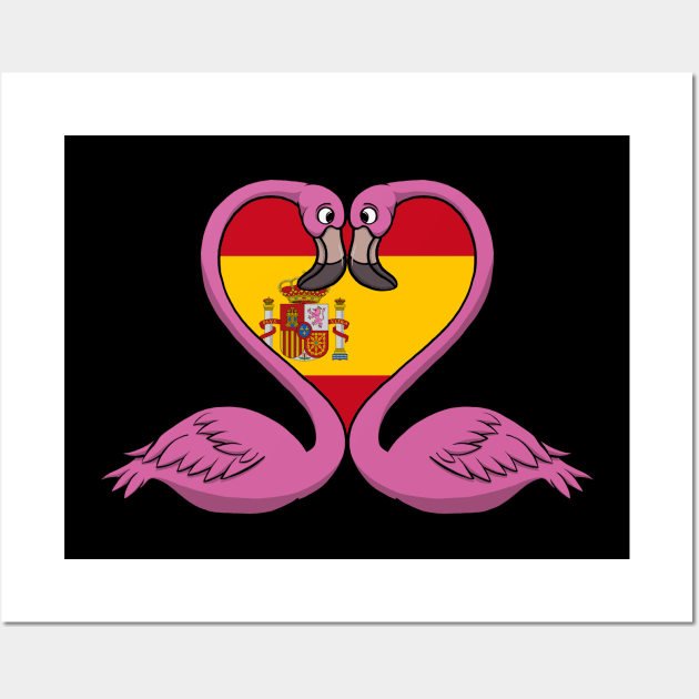 Flamingo Spain Wall Art by RampArt